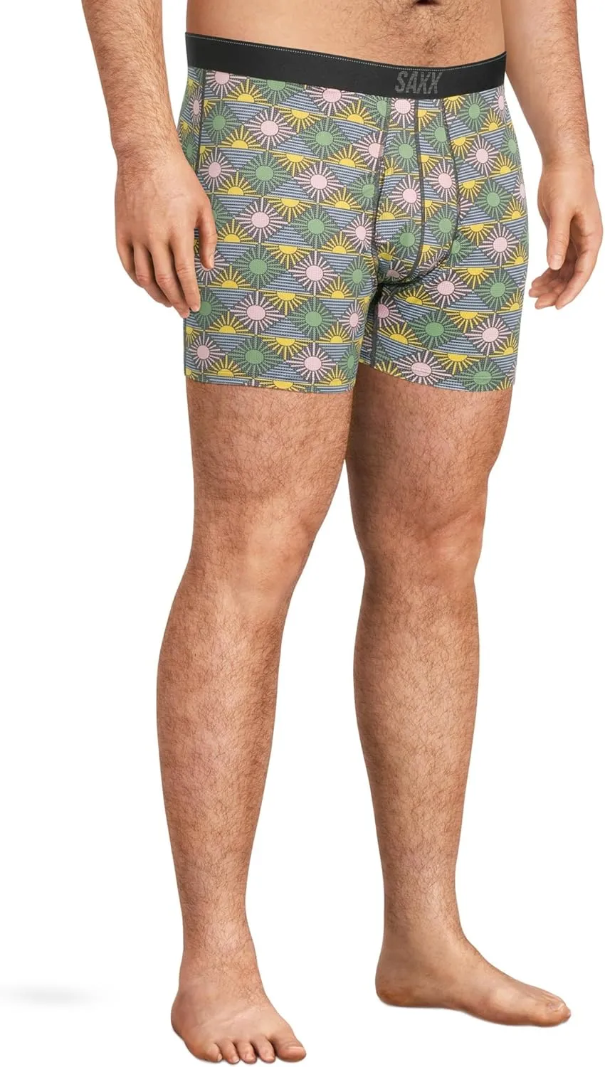 SAXX Underwear Co. Men's Quest Quick Dry Mesh Boxer Brief Fly
