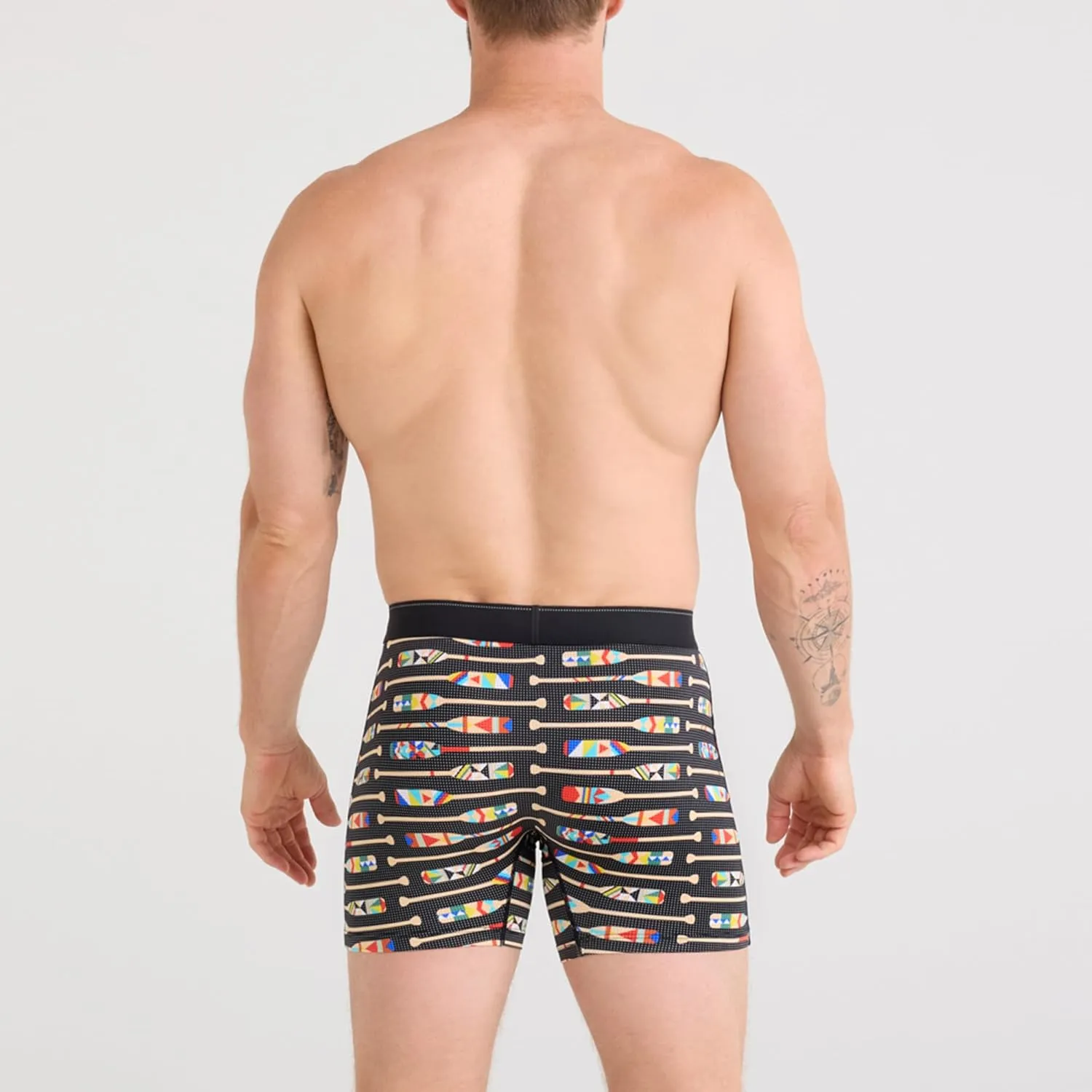 SAXX Underwear Co. Men's Quest Quick Dry Mesh Boxer Brief Fly