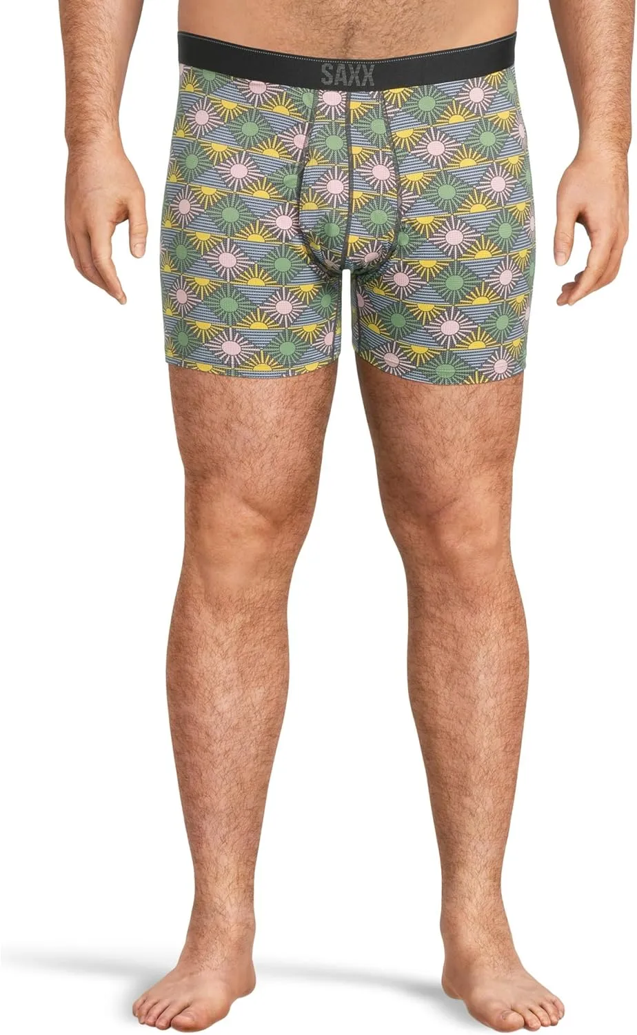 SAXX Underwear Co. Men's Quest Quick Dry Mesh Boxer Brief Fly