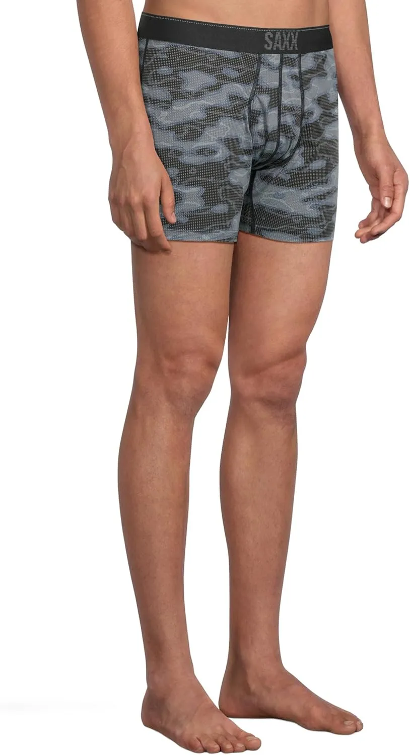 SAXX Underwear Co. Men's Quest Quick Dry Mesh Boxer Brief Fly