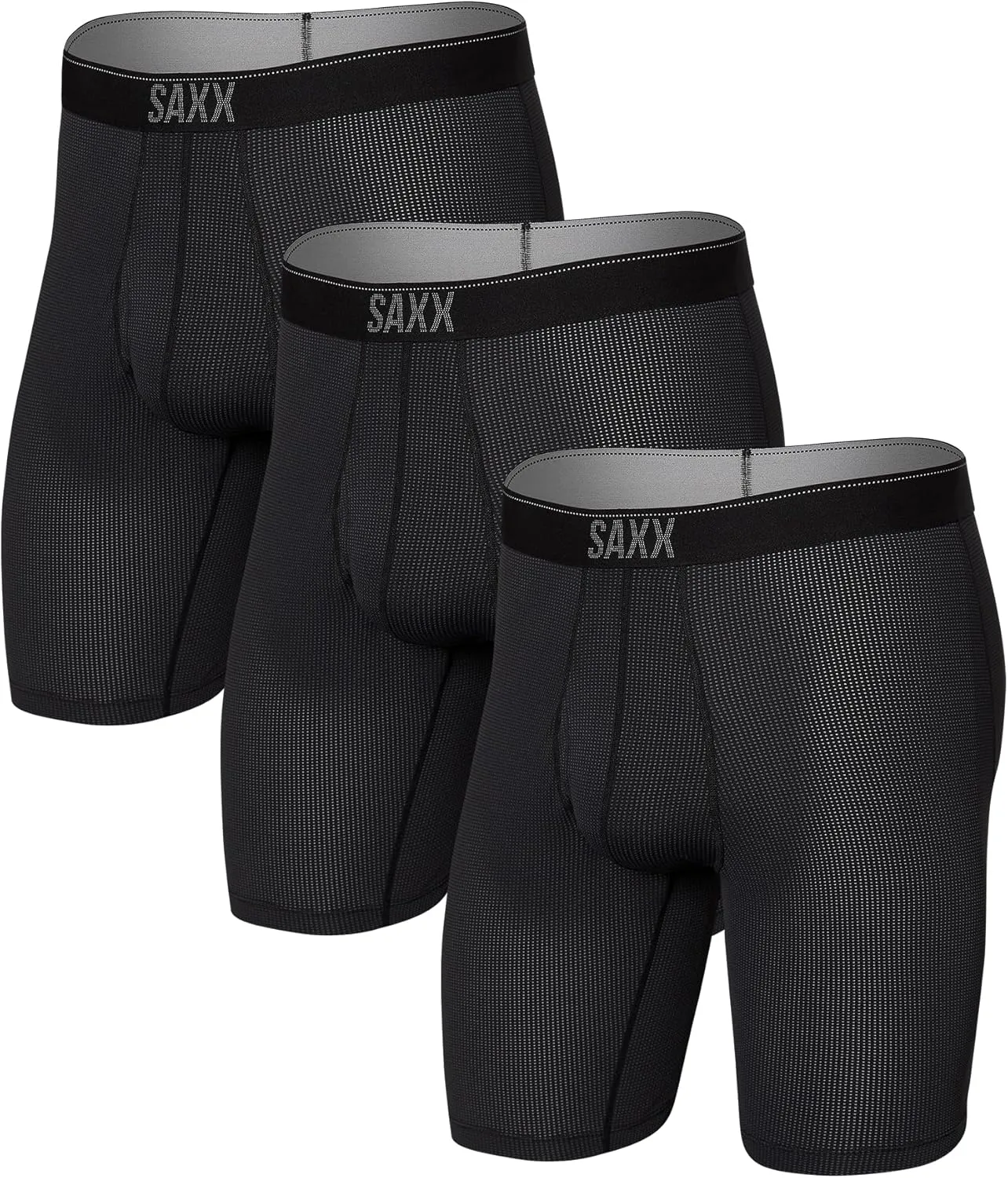 SAXX Underwear Co. Men's Underwear with Pouch Qt Quick Dry Mesh Ll 3Pk