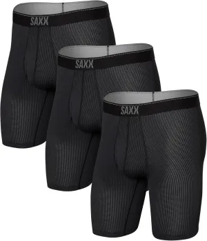 SAXX Underwear Co. Men's Underwear with Pouch Qt Quick Dry Mesh Ll 3Pk
