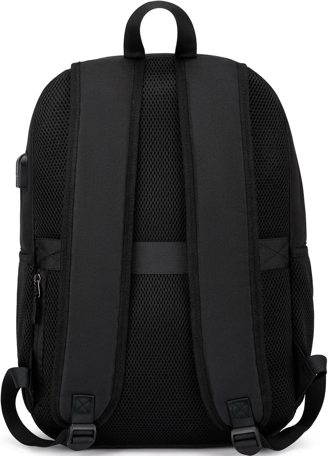 School Backpack for Teens Boy, Bookbag for Men Women with 17.3 inch Laptop Sleeve Computer College Black Over 3 Years Old