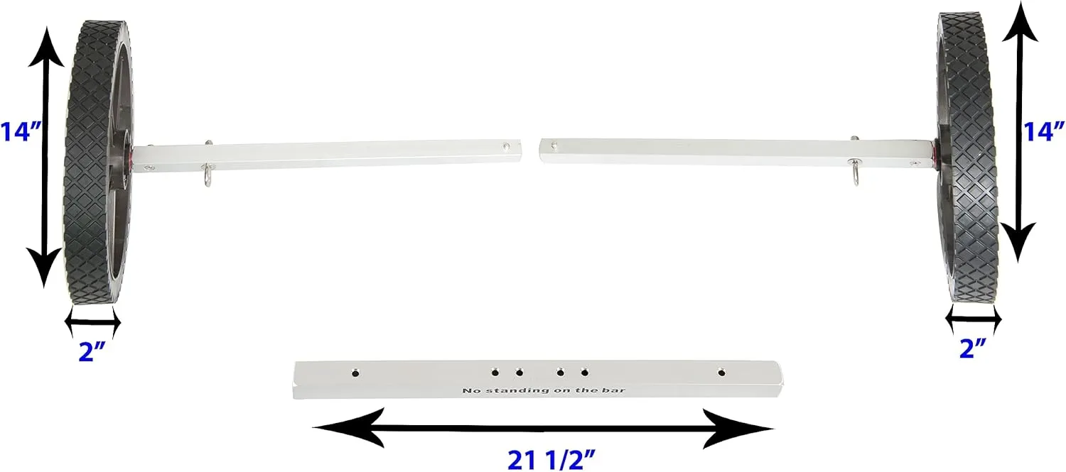 Sea Eagle EZ Cart - Chart Wheel System for Boats and Kayaks