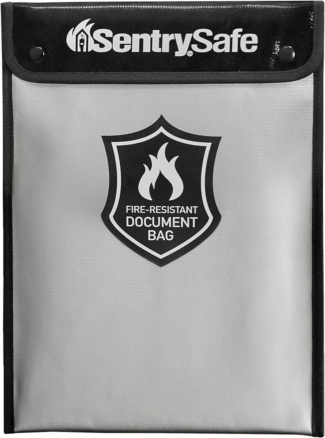 SentrySafe Fire and Water Resistant Portable Bag with Zipper for Money or Document Storage, FBWLZ0SSC