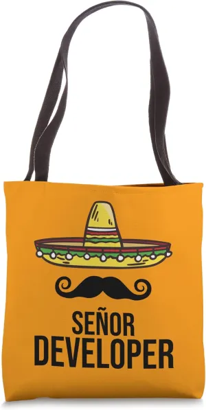 Señor Developer Programmer, Computer Mr Developer Coder Tote Bag