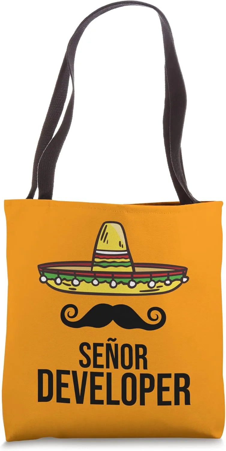 Señor Developer Programmer, Computer Mr Developer Coder Tote Bag