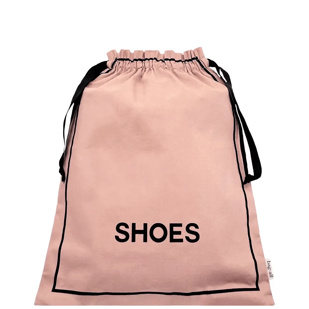 Shoe Bag, Travel & Closet Organizer – Pink/Blush