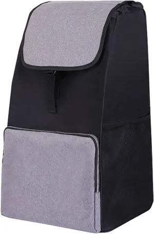 Shopping Cart Replacement Trolley, Waterproof Spare Storage Bag with Side and Front Pockets - 48L