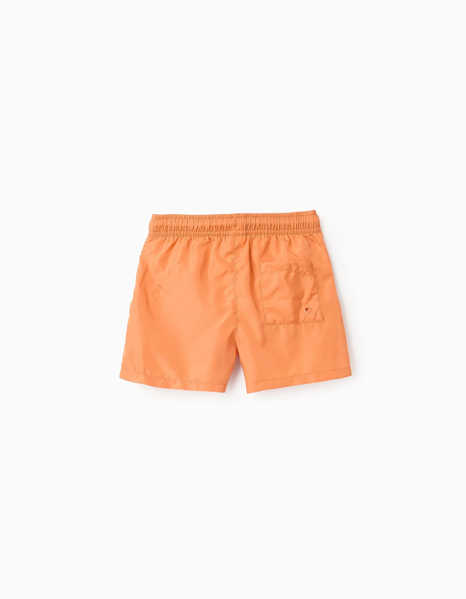 Short Swim Shorts for Boys 'Fast Dry', Orange