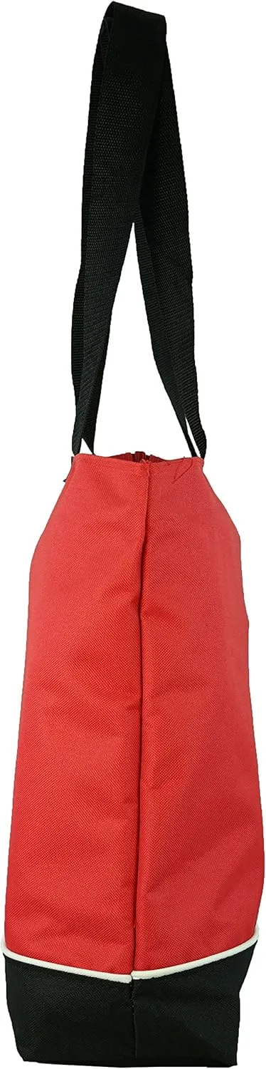 Shoulder Tote Bag with Zipper