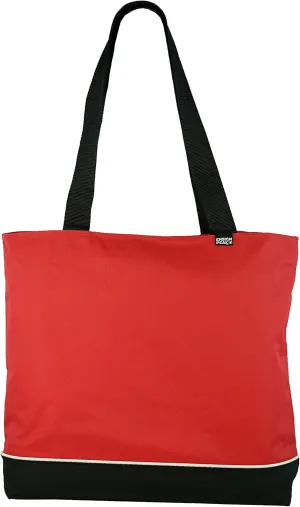 Shoulder Tote Bag with Zipper