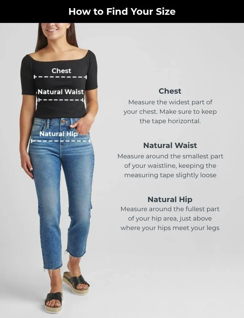 Silver Jeans Co. Women's Highly Desirable High Rise Straight Leg Jeans