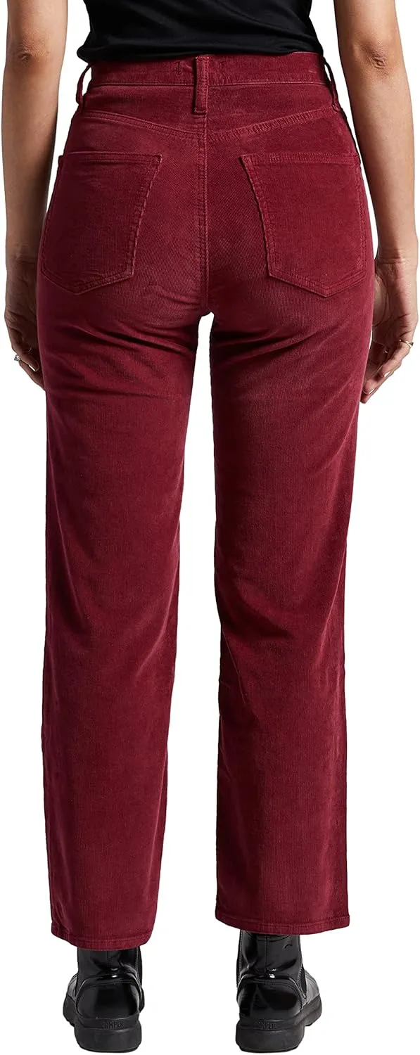 Silver Jeans Co. Women's Highly Desirable High Rise Straight Leg Pants-Legacy