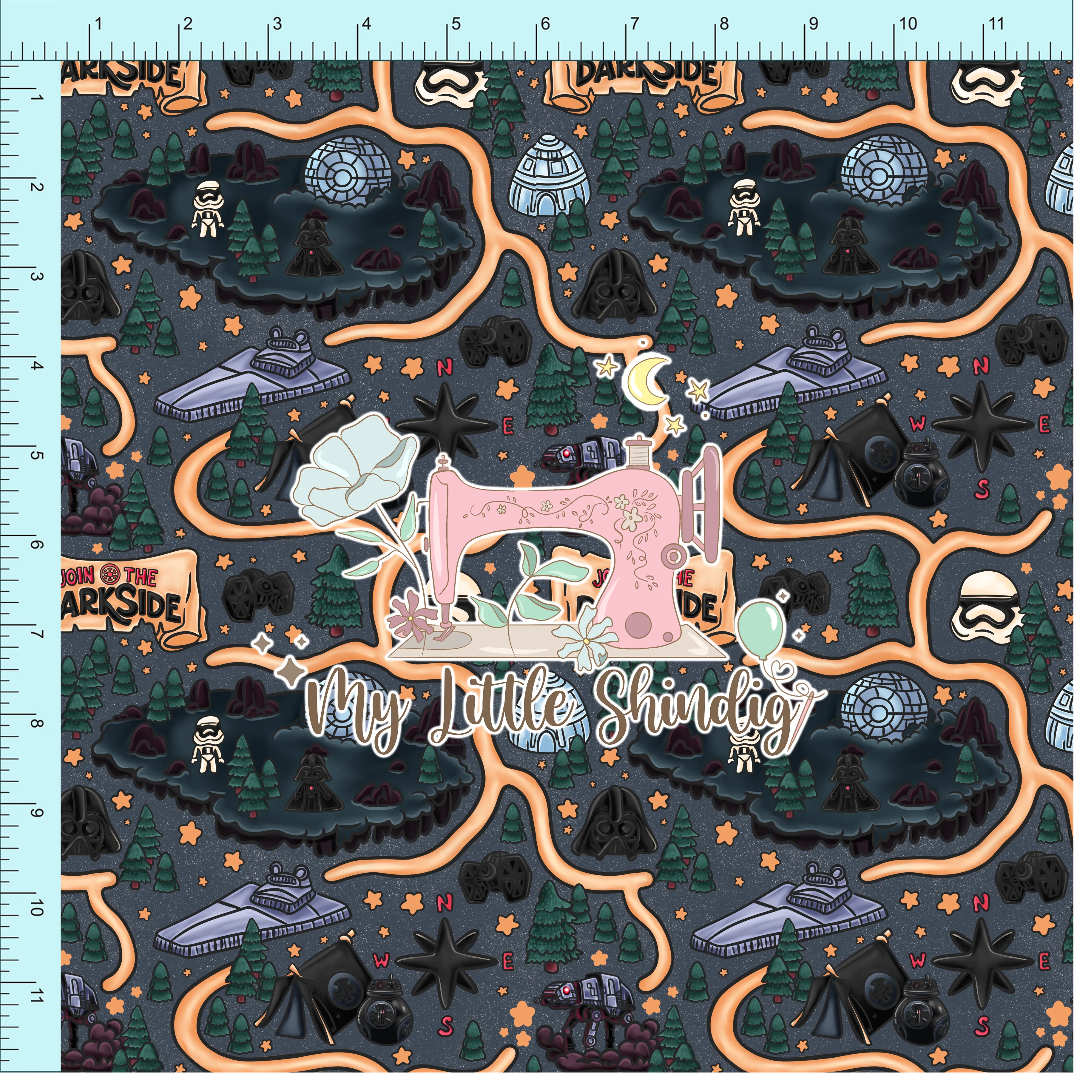 Sith Adventure Map on Grey (preorder)