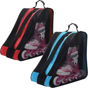 Skate Bags, Great for Roller Skates, Ice Skates, Quad Skates, Inline Skates, Rollerblade, Figure Skates, Ice Hockey Skate - Skate Accessories for Kids and Adults