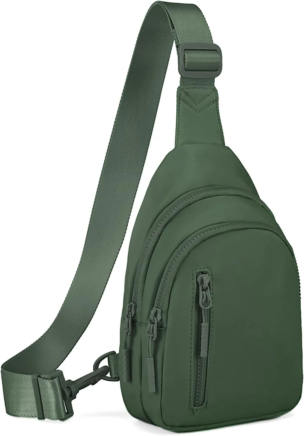 Small Sling Bag Crossbody Bag for Women with 4 Pockets Cross Body Fanny Pack Womens Chest Bag for Outdoors Traveling