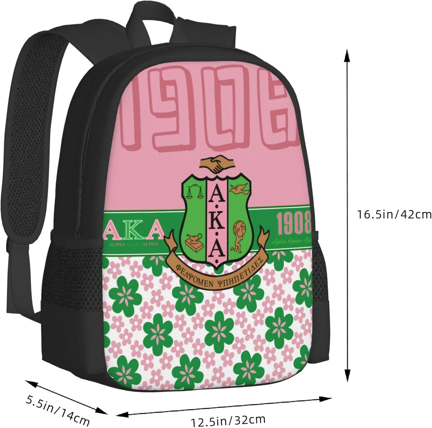Sorority Multifunctional Backpack Large Travel Backpack for Men Women Computer Work Business Carry on Daypack