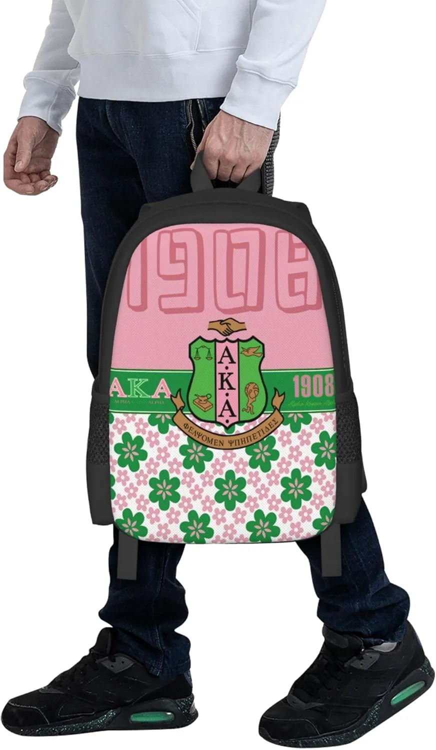 Sorority Multifunctional Backpack Large Travel Backpack for Men Women Computer Work Business Carry on Daypack