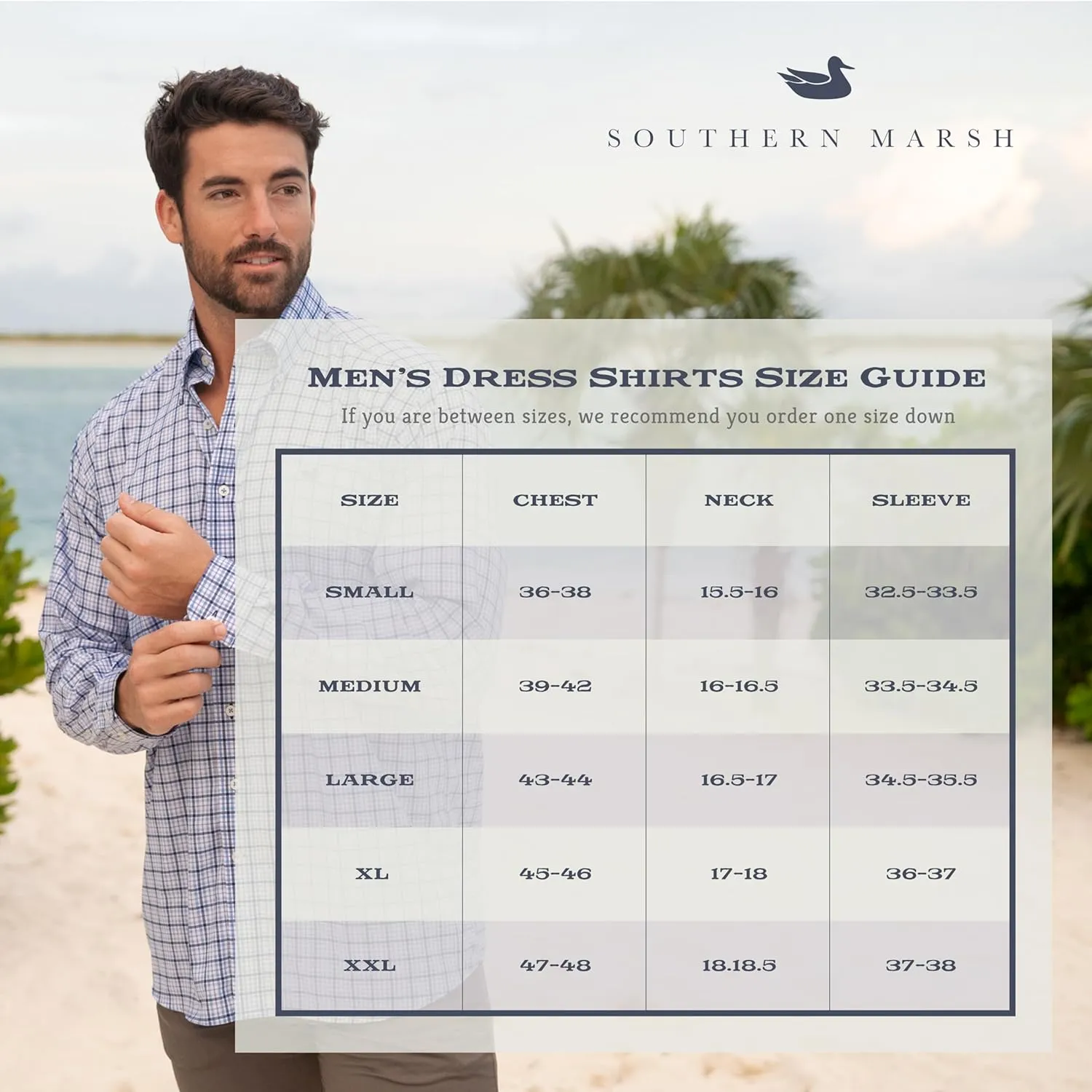 Southern Marsh The Richard Shirt - Linen Lines