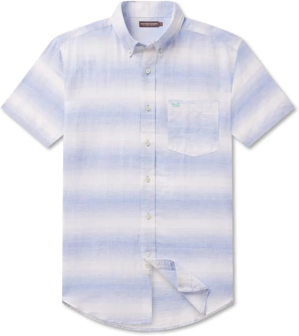Southern Marsh The Richard Shirt - Linen Lines