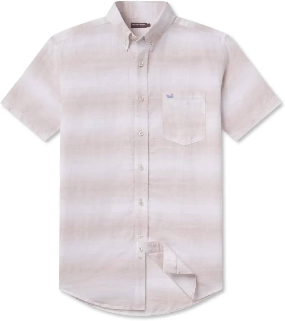 Southern Marsh The Richard Shirt - Linen Lines