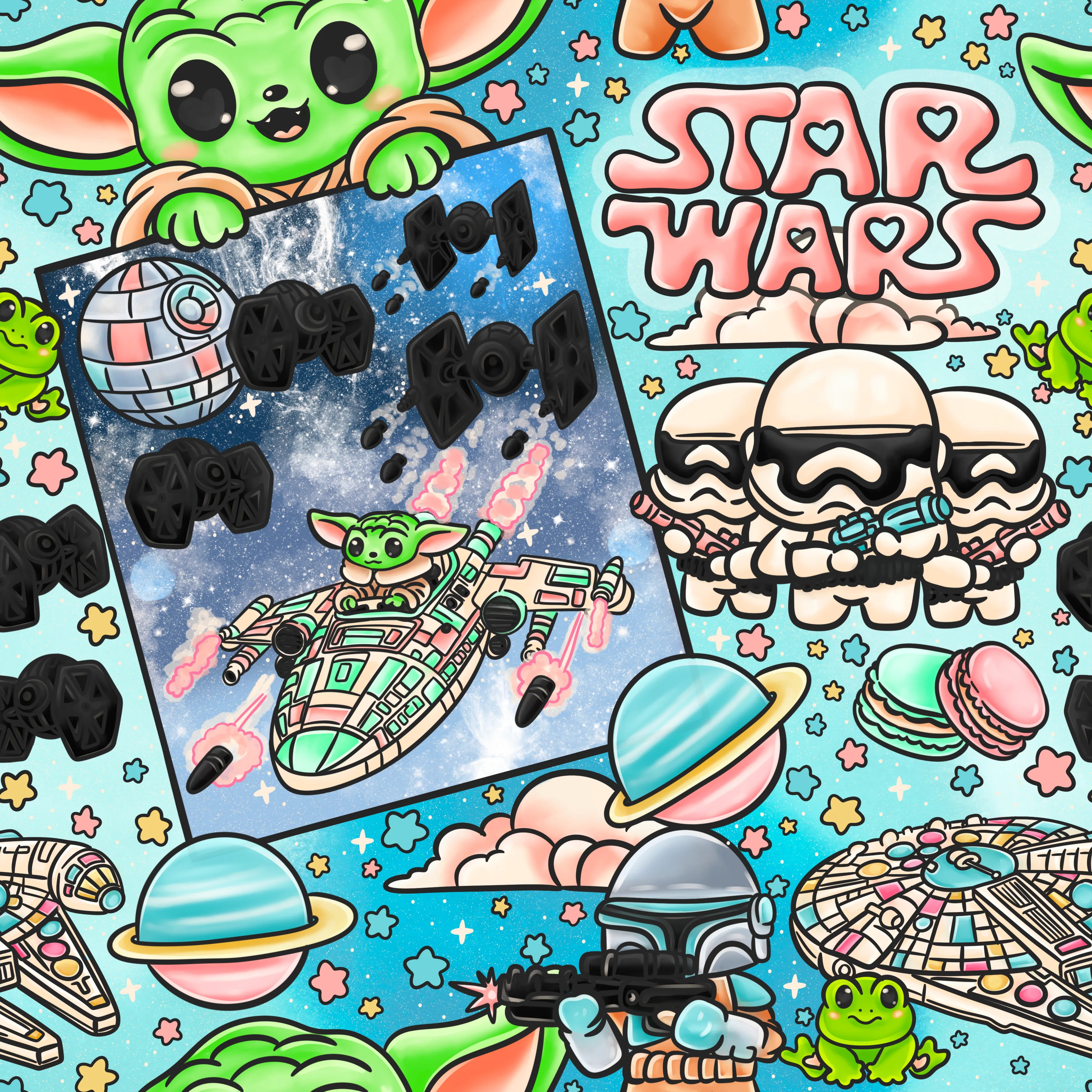 Space Battle on Blue (preorder)