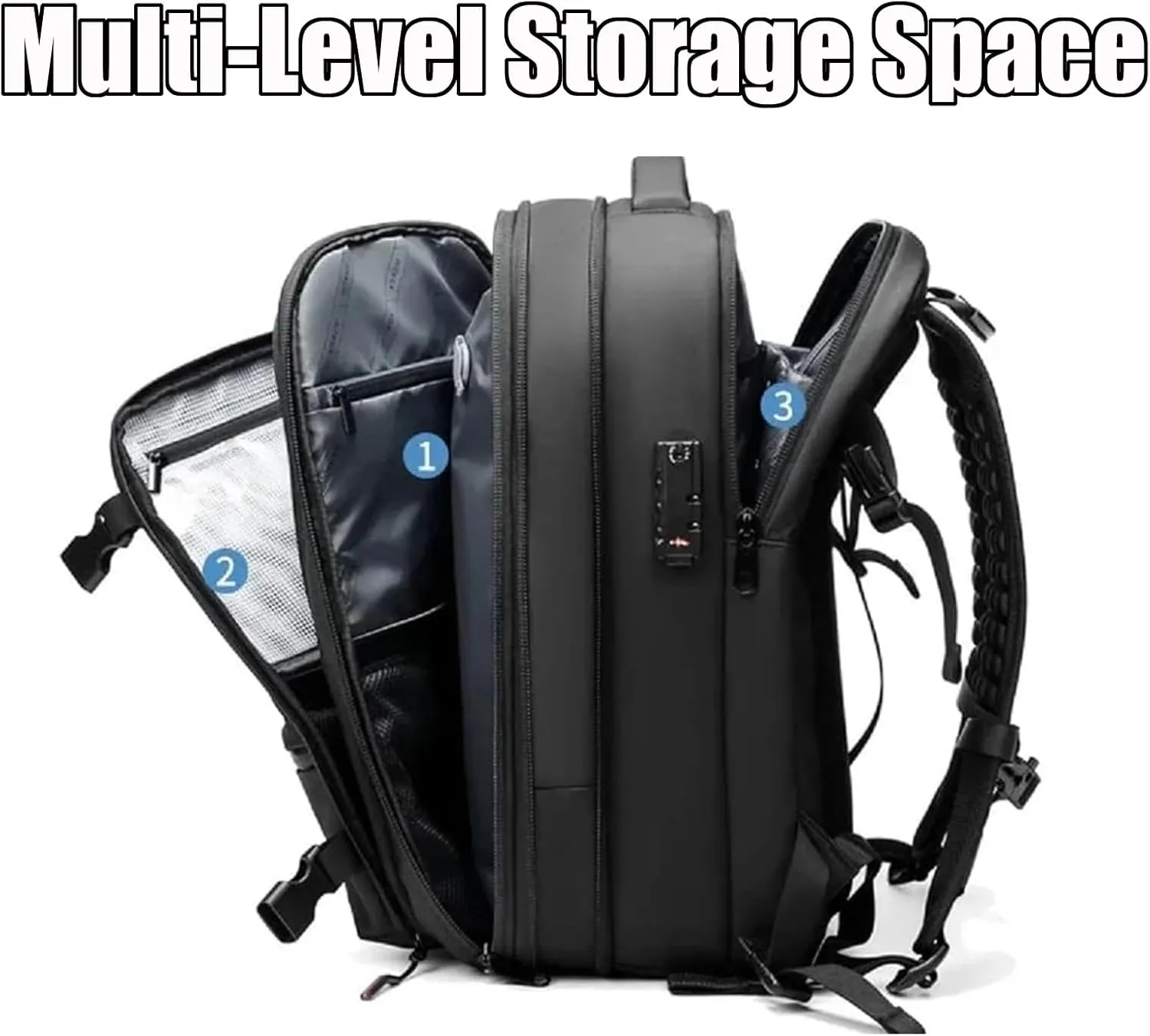Spacevac Pro Backpack, Space Vac Pro Backpack, Spacevacpro Extra Large Vacuum Compression Travel Laptop luggage Bag/Carry-On (Classic, Green, with Pump)