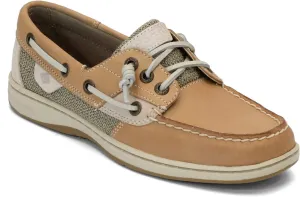 Sperry Women's Rosefish Boat Shoe, Linen/Oat, 5 W