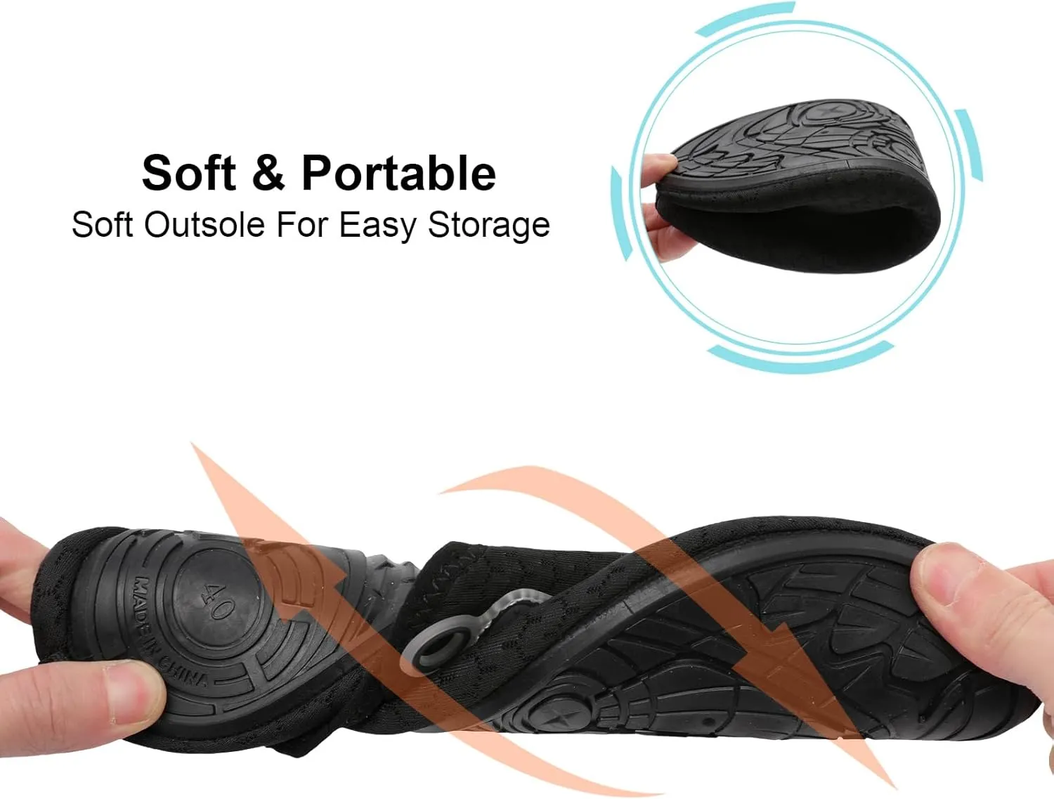 Spesoul Water Shoes for Women Men Quick Dry Aqua Socks Water Sneakers Outdoor Beach Swim Shoes