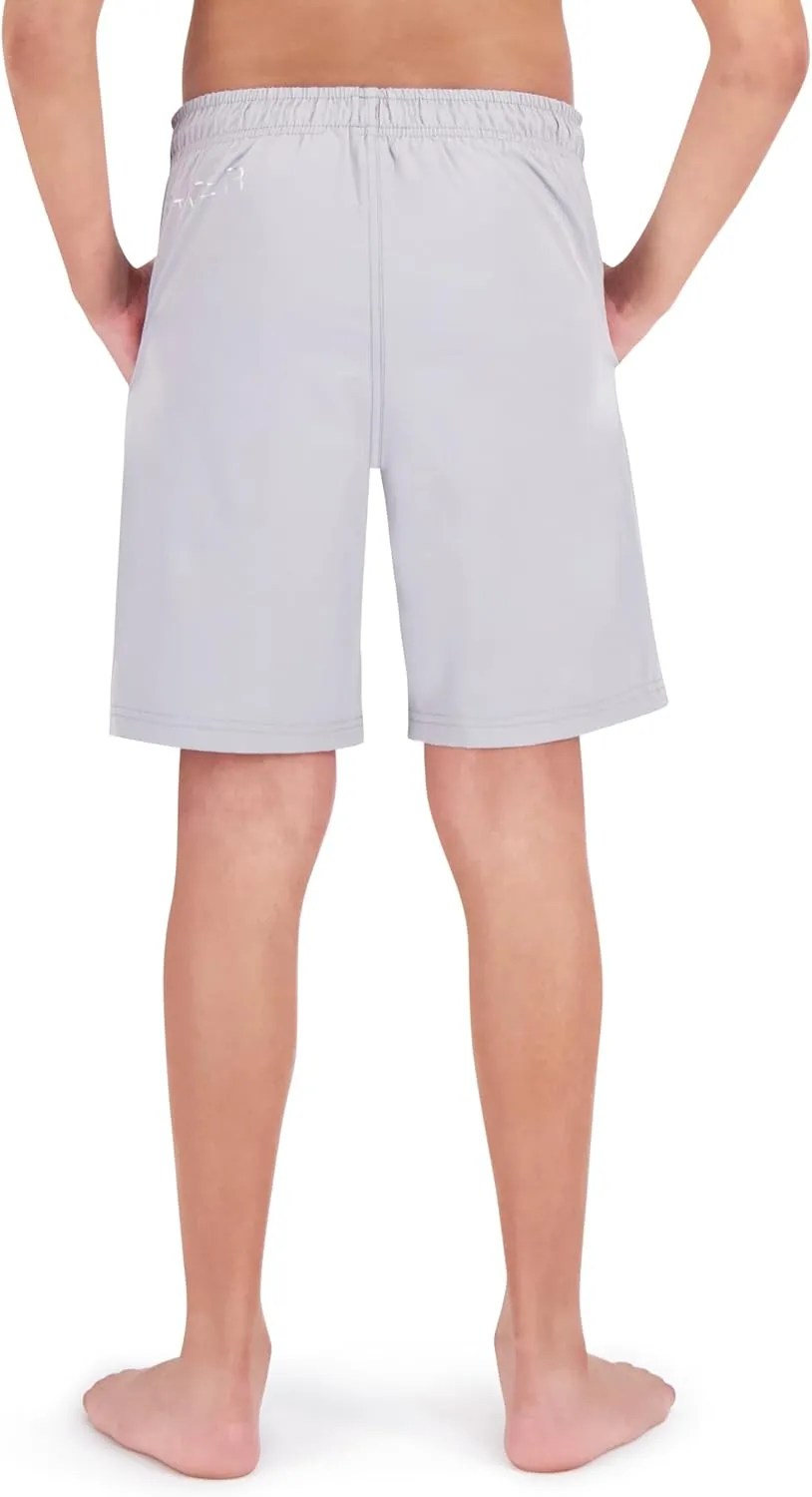 Spyder Boys' Swim Trunk Volley Shorts– Quick-Dry, UPF 30 , 4-Way Stretch, Brief Liner, Pockets
