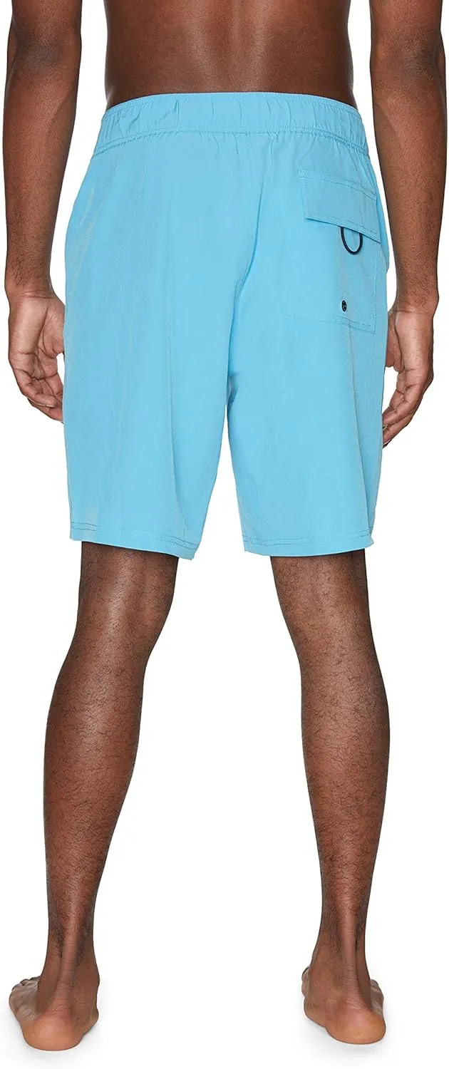 Spyder Men's Swim Trunks, Stretch, Quick-Dry, 9” Inseam Board Shorts, UPF , Pockets, Brief Liner