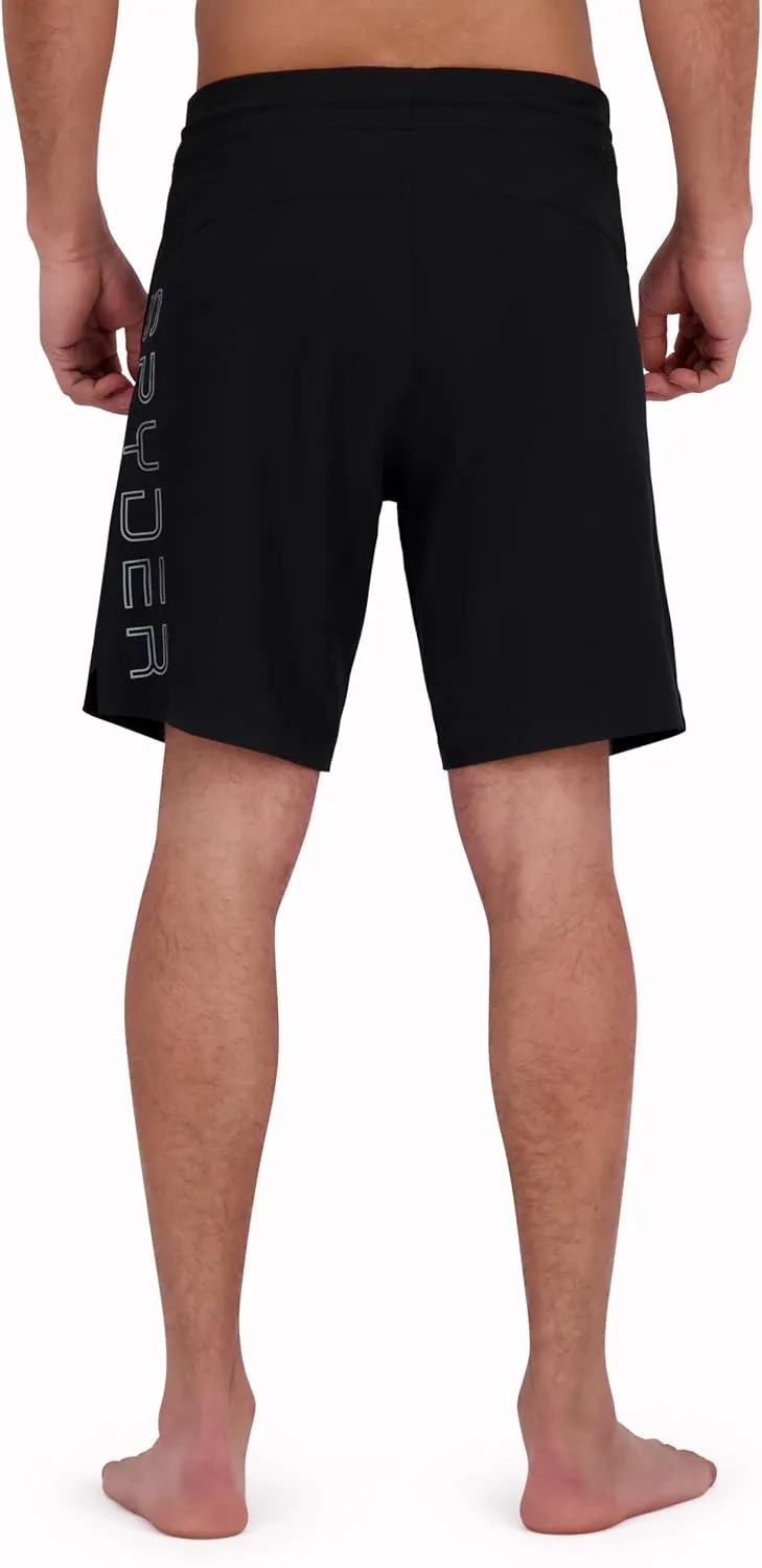 Spyder Men's Swim Trunks, Stretch, Quick-Dry, 9” Inseam Board Shorts, UPF , Pockets, Brief Liner