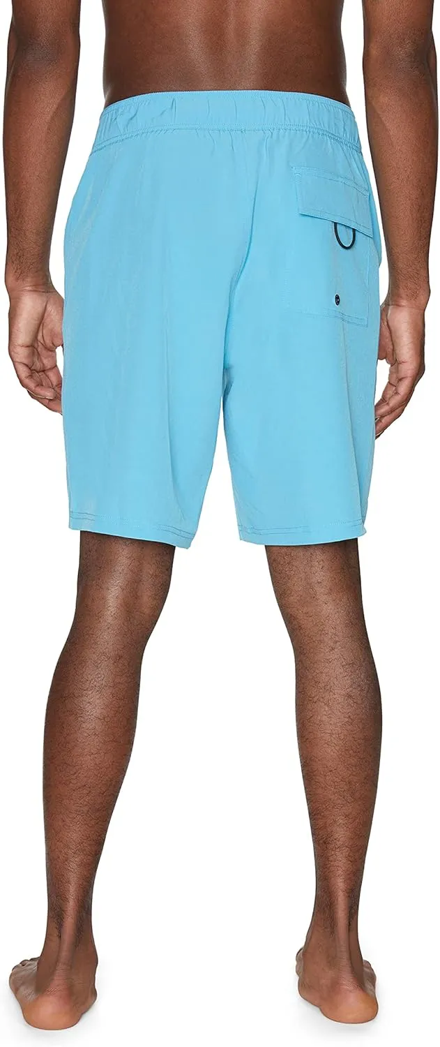 Spyder Men's Swim Trunks, Stretch, Quick-Dry, 9” Inseam Board Shorts, UPF , Pockets, Brief Liner