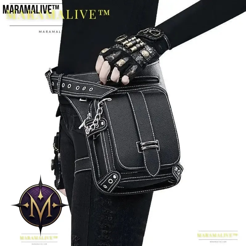 Steampunk Retro Waist Bag Men's Outdoor