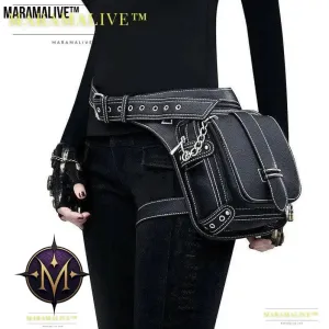 Steampunk Retro Waist Bag Men's Outdoor