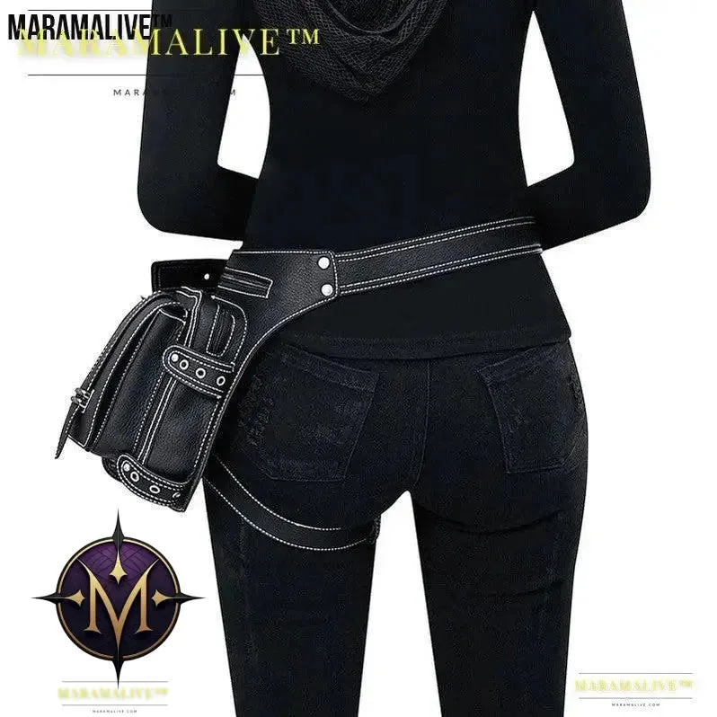Steampunk Retro Waist Bag Men's Outdoor