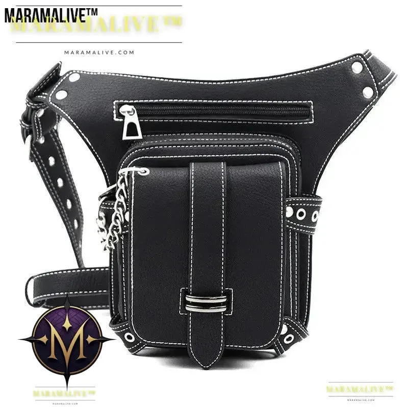 Steampunk Retro Waist Bag Men's Outdoor