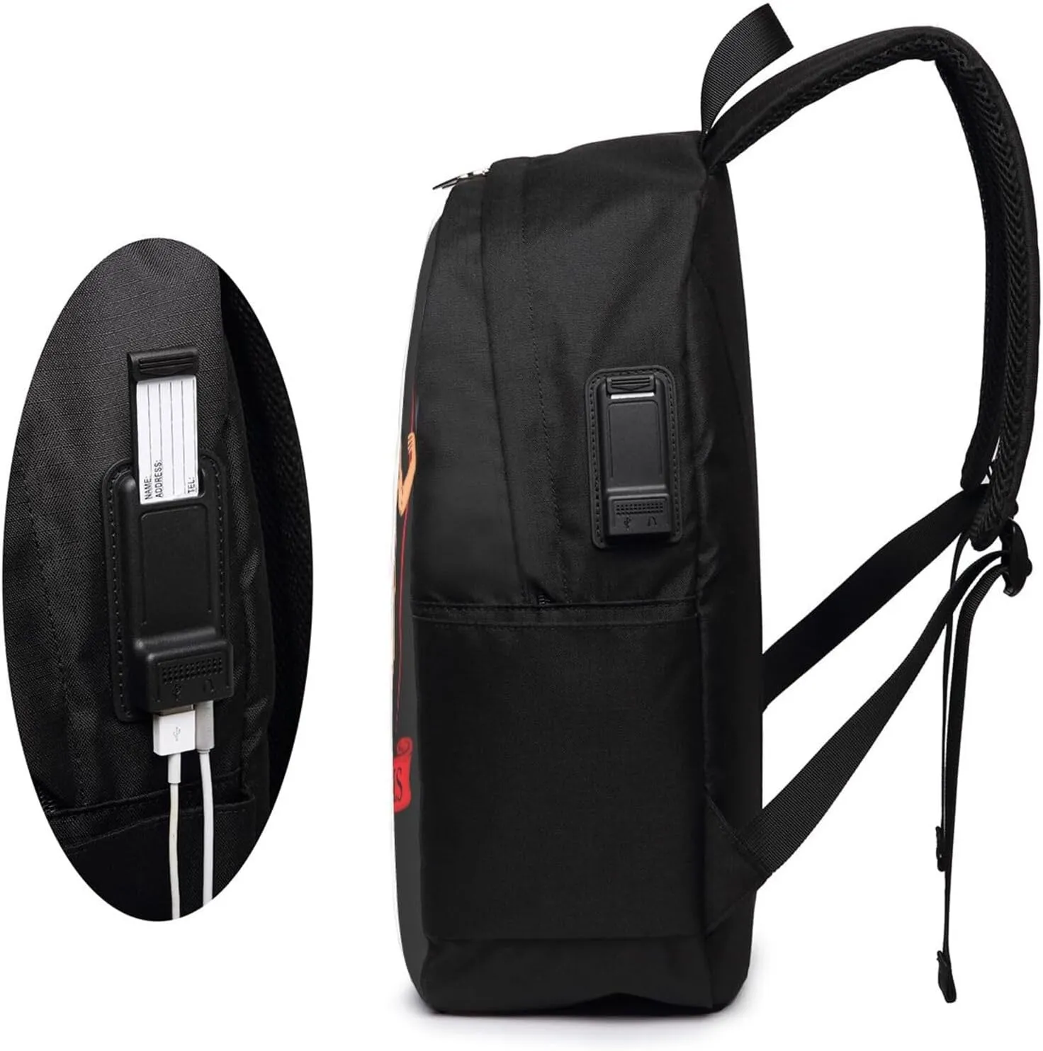 Suriname Surinamese Coat Arms Flag Laptop Backpacks Travel Backpack Casual Business Daypack Sport Rucksack Computer Bag Fits up to 17 Inch Notebook with USB Port