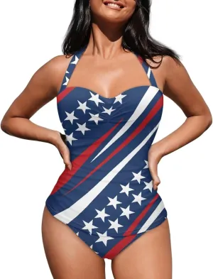 Swimsuits for Women Bathing Suit for Women High Waisted Size S-2XL