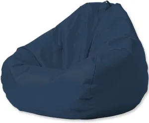SXBCyan Floating Bean Bag for Pool,Bean Bag Chairs for Adults,Outdoor Waterproof Bean Bag Cover No Filler Garden Beach Camping Swimming Pool Floating Beanbag Pouf Chair Oxford(Navy,XL-D90cm-cover)