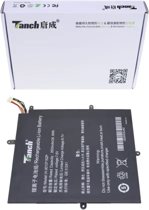 Tanch Laptop Battery Replacement for BMAX Y11 Teclast F5 H-30137162P 30137162P GFL2666144 2666144 7.6V 3500mAh