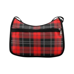 Tartan Red - Crossbody Handbag