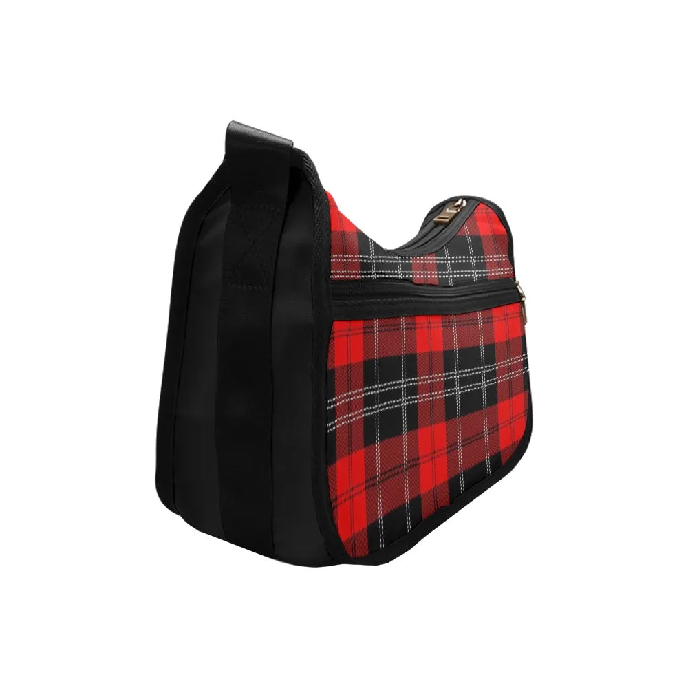 Tartan Red - Crossbody Handbag