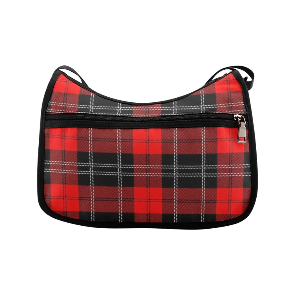 Tartan Red - Crossbody Handbag