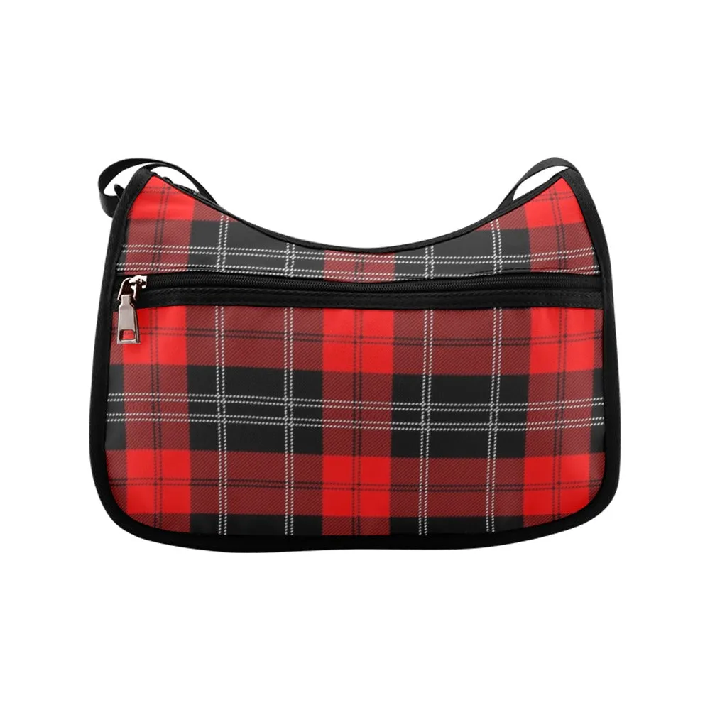Tartan Red - Crossbody Handbag