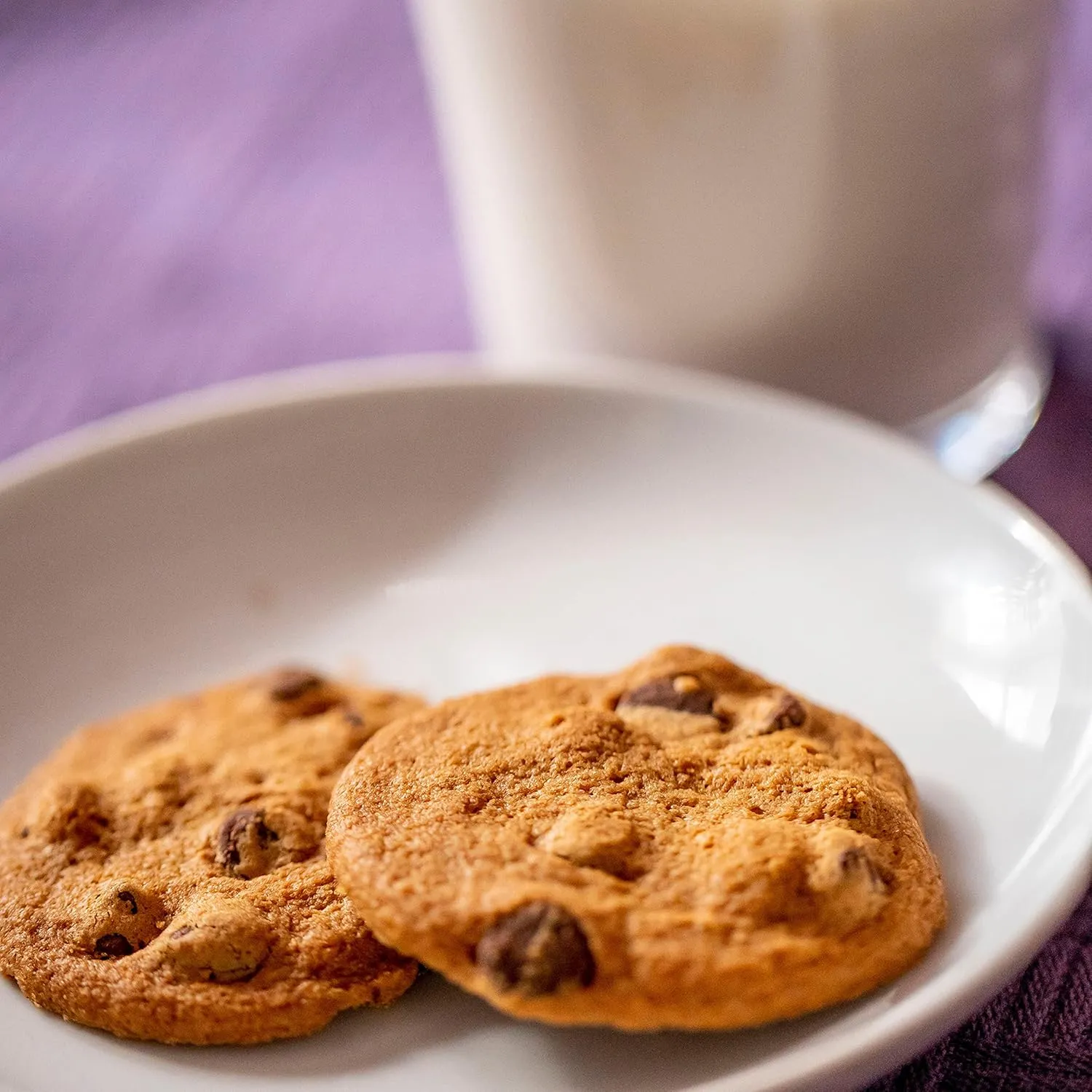 Tate’s Bake Shop Chocolate Chip Cookies, 16 – 2 Cookie Snack Packs (2 Boxes)