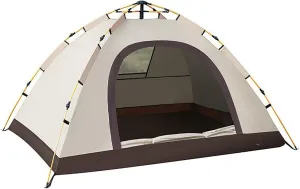 Tent for Camping 2 Person Portable, Backpacking Tent Lightweight Waterproof, Tent for Backyard Shade, with Carry Bag, Windproof Ropes, All Seasons, for Beach Tailgate