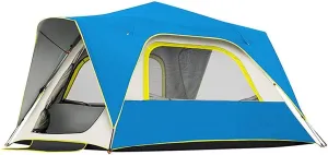 Tents Instant Pop Up Family Camping for 3-4,5-8 Persons, Dome Waterproof Sun Shelter, Backpacking with Removable