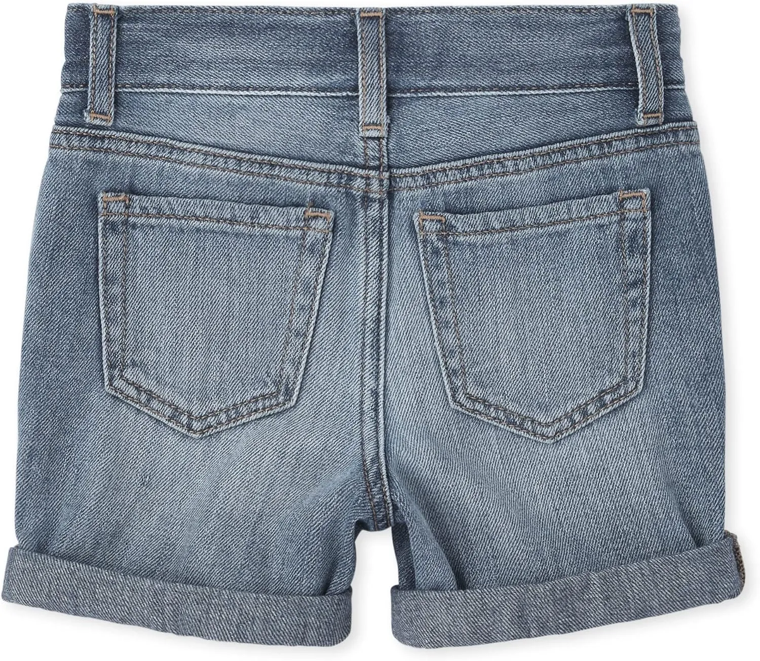 The Children's Place Girls' Denim Shortie Shorts